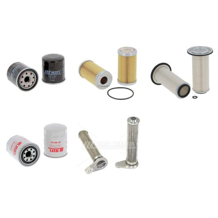 Massey Ferguson MF 1140 Filter Kit with Iseki E3-AD1 engine
