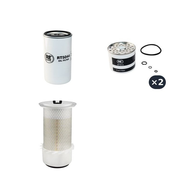 MASSEY FERGUSON MF174F VERGER Filter Service Kit Air Oil Fuel Filters w/Perkins Eng.