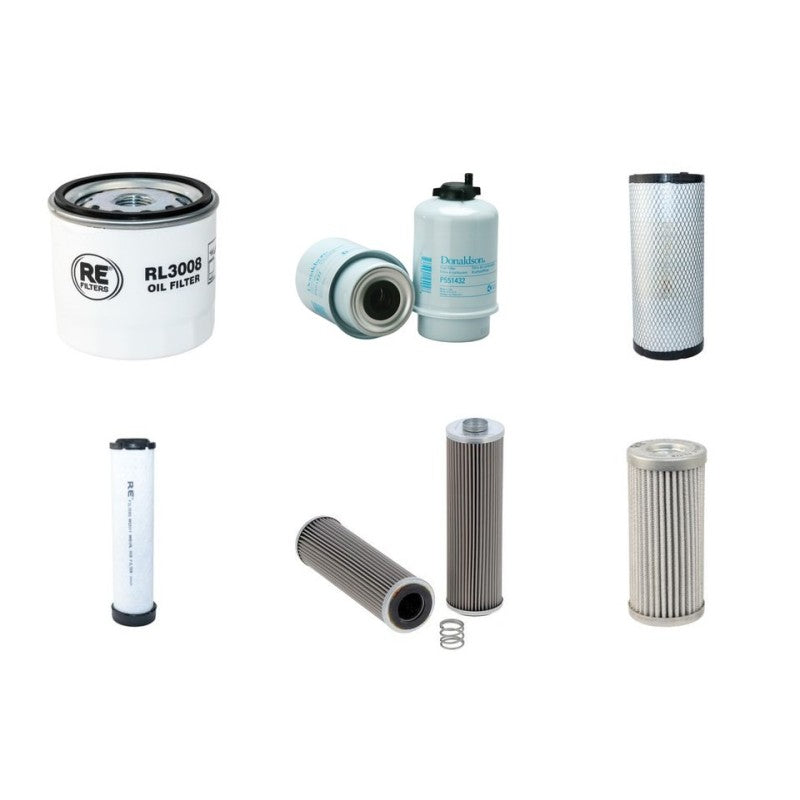 MASSEY FERGUSON MF2440 Klein Filter Service Kit w/Perkins 800-4 Eng.
