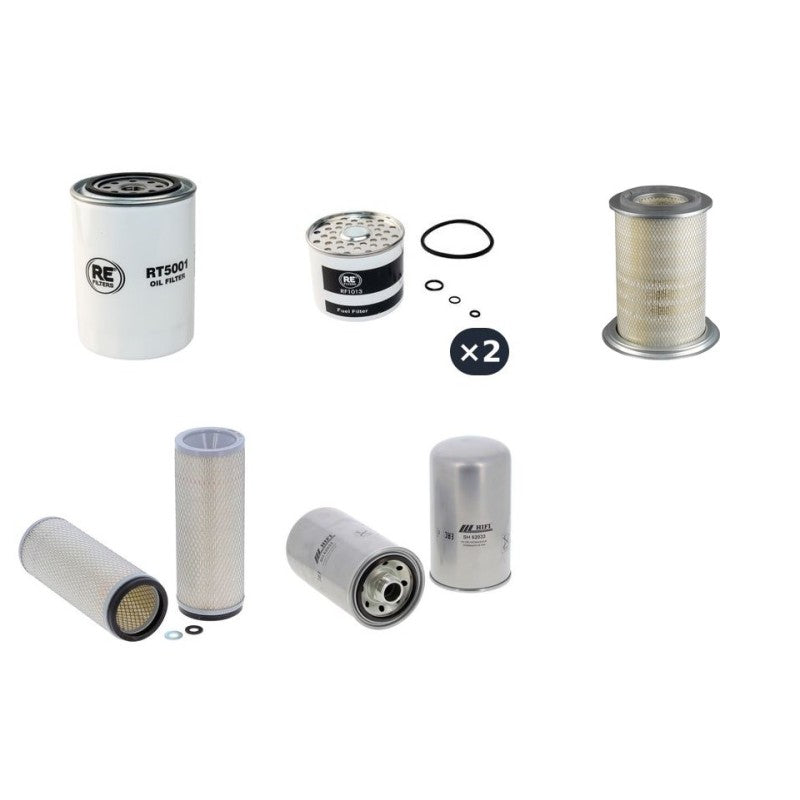 MASSEY FERGUSON MF3645 Filter Service Kit w/Perkins 6.354.4 Eng.