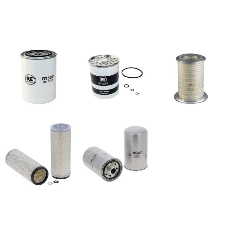 MASSEY FERGUSON MF3650 Filter Service Kit w/Perkins T6.354.4 Eng.
