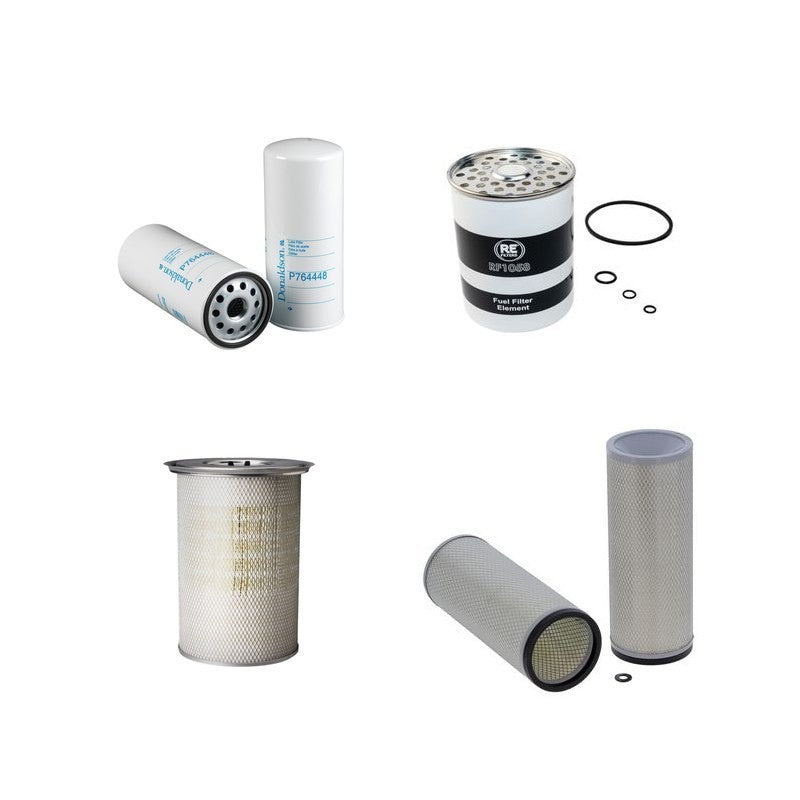 MASSEY FERGUSON MF3670 Filter Service Kit Air Oil Fuel Filters w/VALMET 620DS Eng.