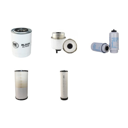 MASSEY FERGUSON MF5480 Filter Service Kit Air Oil Fuel Filters w/SISU 49CWA Eng.