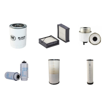 MASSEY FERGUSON MF6470 DYNA6 TIER3 Filter Service Kit Air Oil Fuel Filters w/SISU 44CWA-4V Eng. YR 2008-