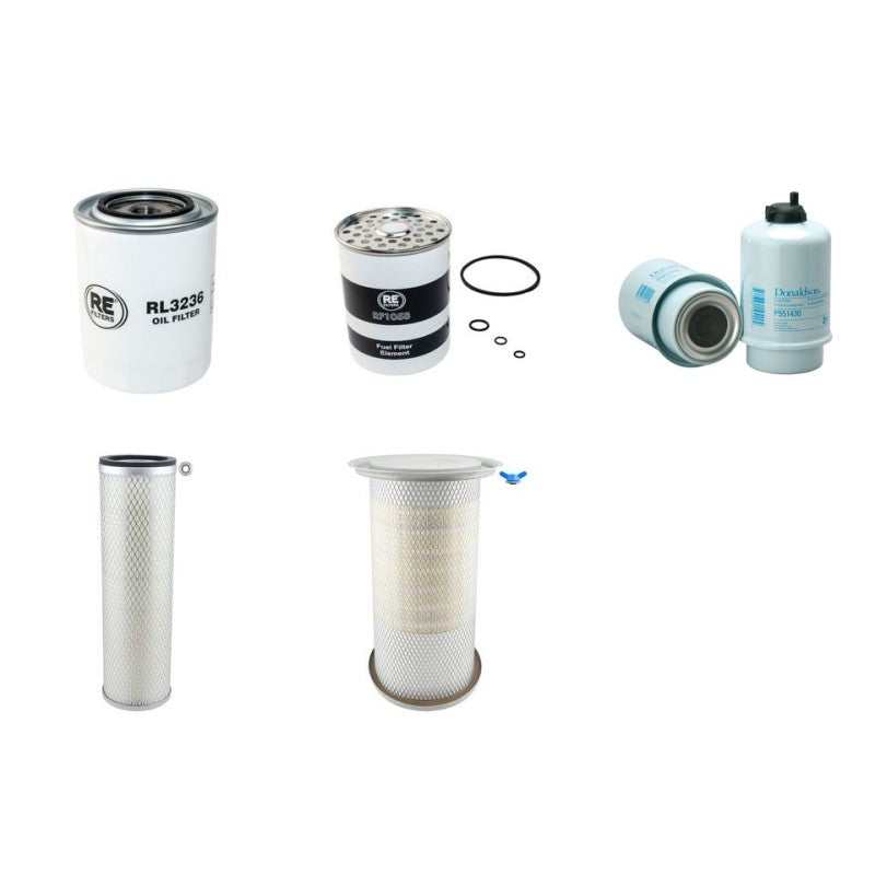 MASSEY FERGUSON MF7250 Filter Service Kit w/SISU 620DSEL Eng. YR 2.99-