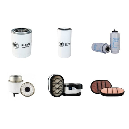 MASSEY FERGUSON MF7485 DYNAVT Filter Service Kit Air Oil Fuel Filters w/SISU Eng. YR 2012-