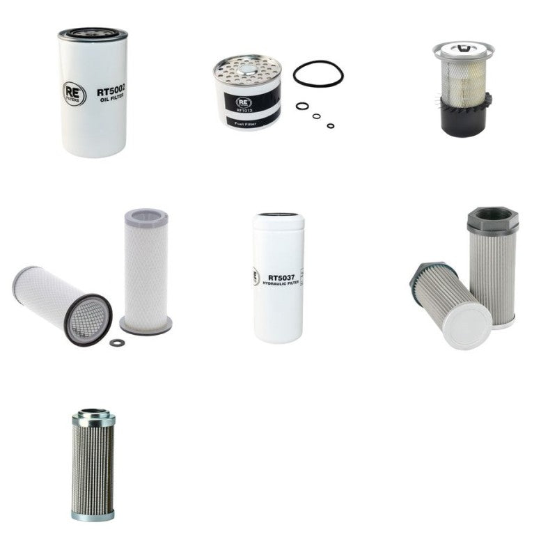 MASSEY FERGUSON MF750T Filter Service Kit w/Perkins Eng.