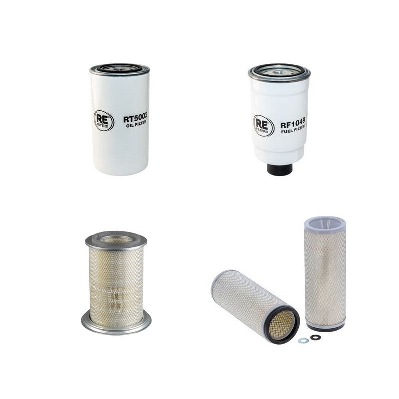 MASSEY FERGUSON MF8110 Filter Service Kit Air Oil Fuel Filters w/SISU Eng. YR 95-99