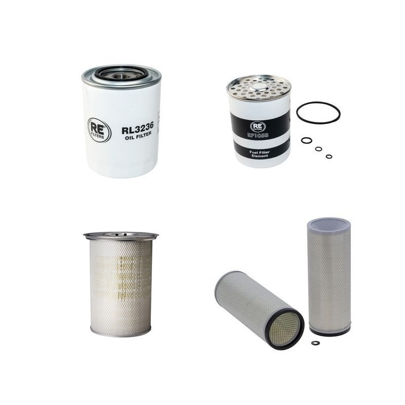 MASSEY FERGUSON MF8140 Filter Service Kit Air Oil Fuel Filters w/VALMET 620DS Eng. YR 95-99