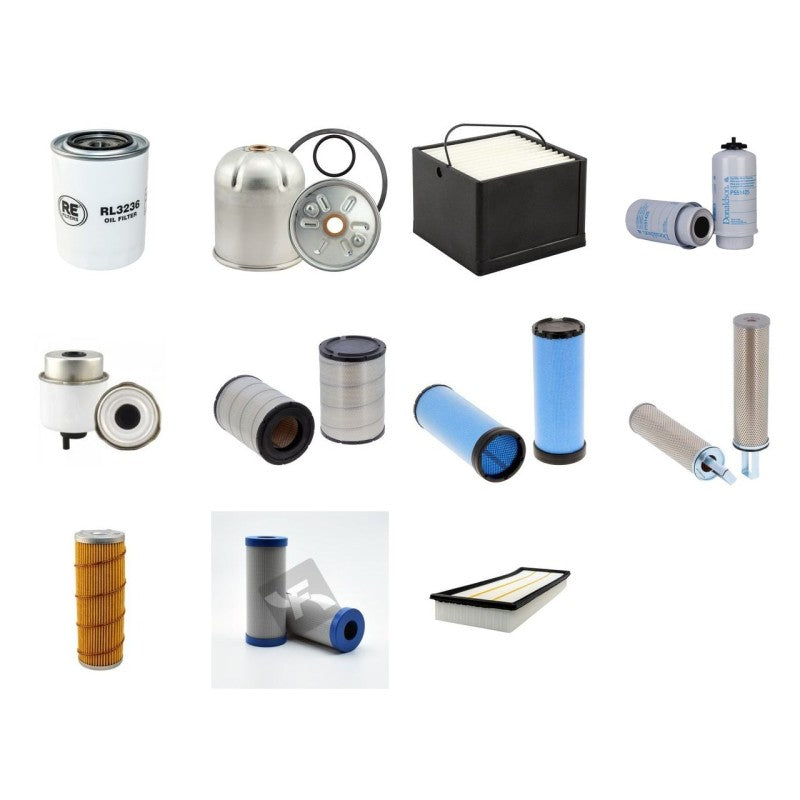 MASSEY FERGUSON MF8480 TIER3 Filter Service Kit w/SISU 84CTA-4T Eng.