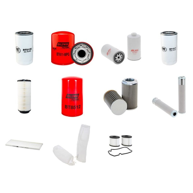 MATHIEU YNO CR540 Filter Service Kit w/IVECO F4HE9484 Eng. YR 2014-