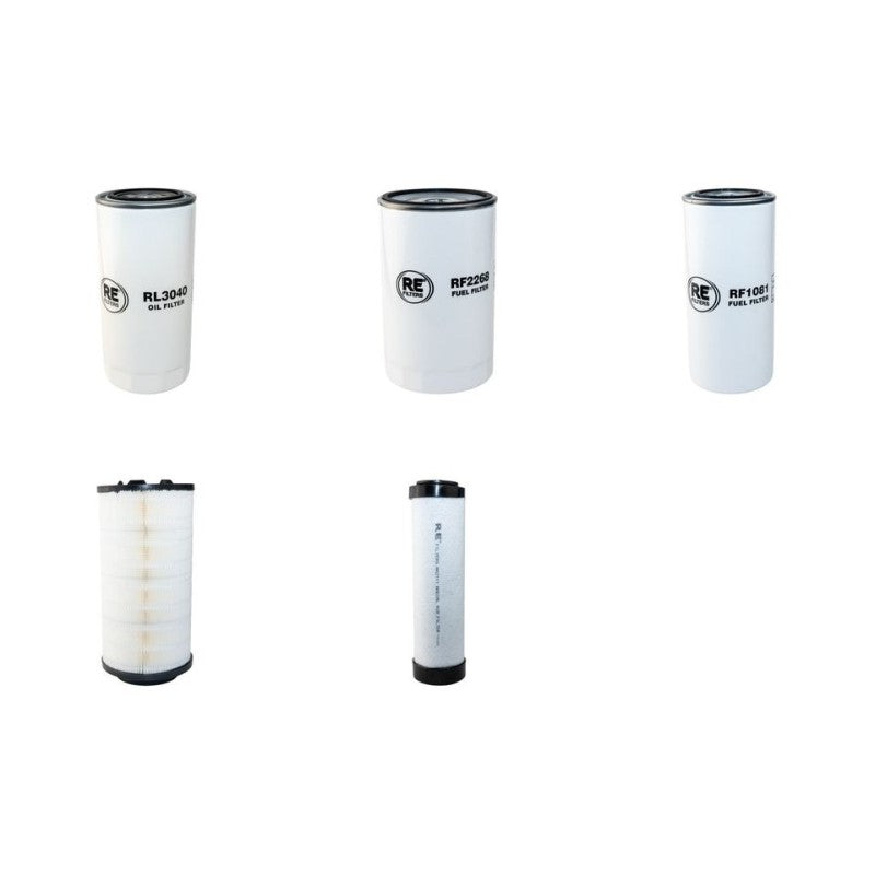 MATROT M24D Filter Service Kit Air Oil Fuel Filters w/Deutz Eng. YR 2011-
