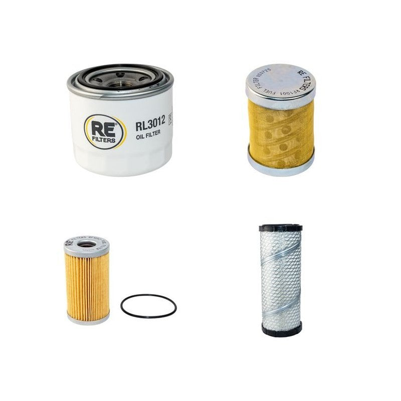 MAXIMA TB145 Filter Service Kit Air Oil Fuel Filters w/Yanmar 4TNE88 Eng. YR 2002-