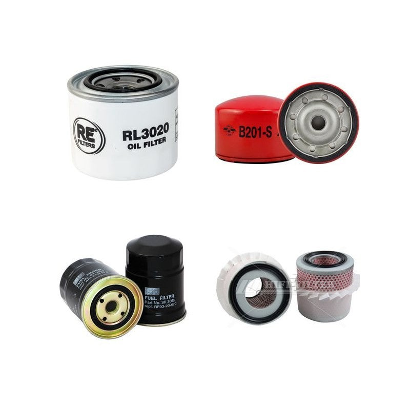 MAZDA UTILITAIRES B 2200 2.2 DIESEL Filter Service Kit w/ R2 Eng. YR 01.85-03.96 UF
