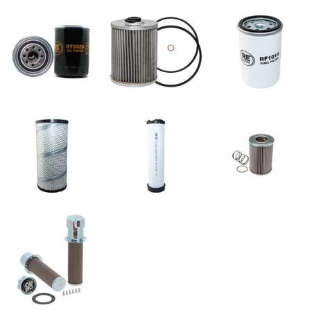 MECALAC 712MC Filter Service Kit w/Deutz Eng.