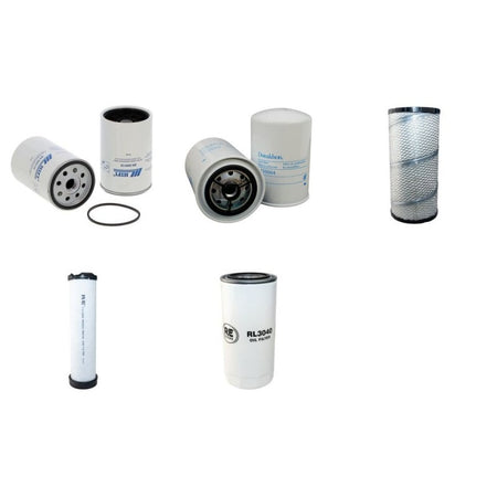 MECALAC 714 MC Filter Service Kit w/DEUTZ TCD2012L04eng.  Air Oil Fuel