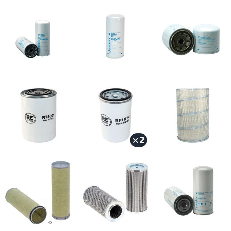 MENGELE 5800 MAMMUT Filter Service Kit w/VOLVO TD71A Eng. 181 KW