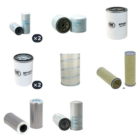 MENGELE 6300 MAMMUT Filter Service Kit w/VOLVO TD121G Eng. 320 CH