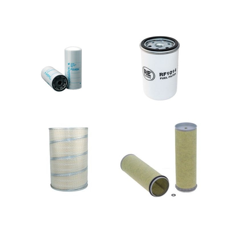 MENGELE 7300 MAMMUT Filter Service Kit Air Oil Fuel Filters w/VOLVO TD1221ME Eng. 410 CH