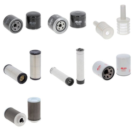 Menzi Muck 35 VX Filter Kit with Yanmar 3 Tnv 88-BQIK engine 2008-
