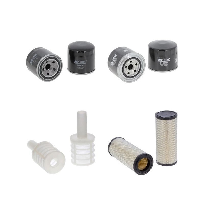 Menzi Muck 55 N-3 Engine Filter Kit with Yanmar 4 Tnv 98 engine 2008-