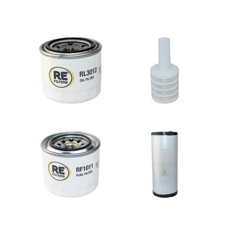 MENZI MUCK 55N-3 Filter Service Kit Air Oil Fuel Filters w/Yanmar 4TNV98 Eng. YR 2008-