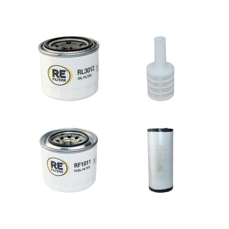 MENZI MUCK 55N-3 Filter Service Kit Air Oil Fuel Filters w/Yanmar 4TNV98 Eng. YR 2008-