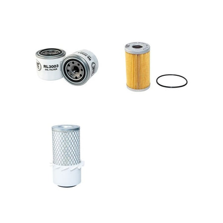 MENZI MUCK A20 Filter Service Kit Air Oil Fuel Filters w/Kubota D 1105 Eng.