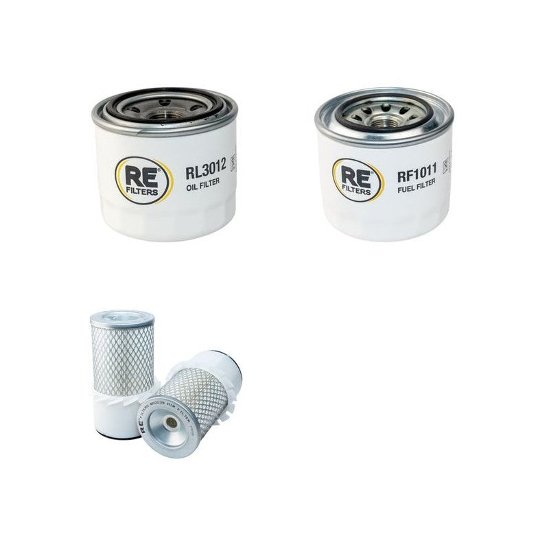 MENZI MUCK A21 Filter Service Kit Air Oil Fuel Filters w/Yanmar 3NE78A Eng.