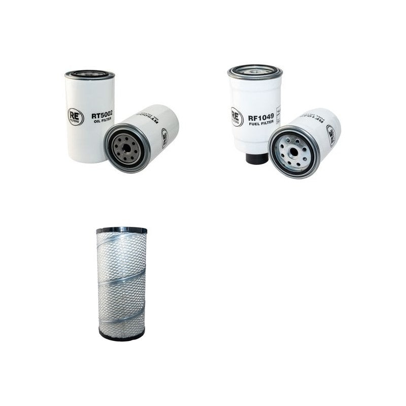 MENZI MUCK A71 Filter Service Kit Air Oil Fuel Filters w/Perkins Eng.