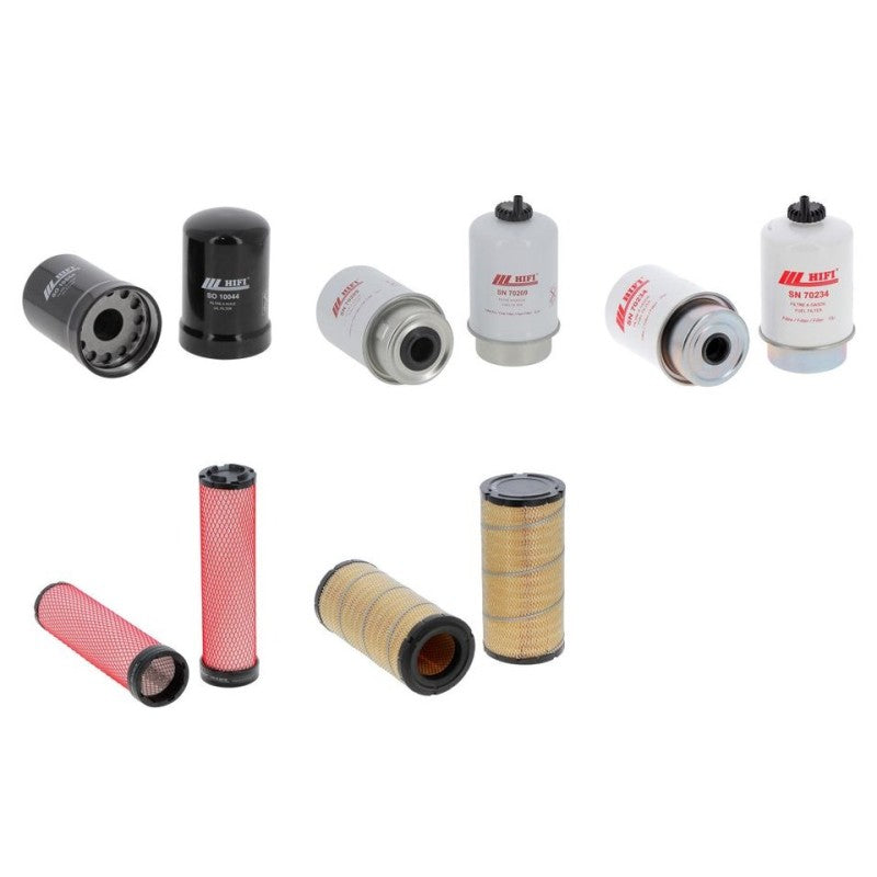 Menzi Muck A 81 Engine Filter Kit with John Deere 4045 Tf 275 B/C engine 2006-