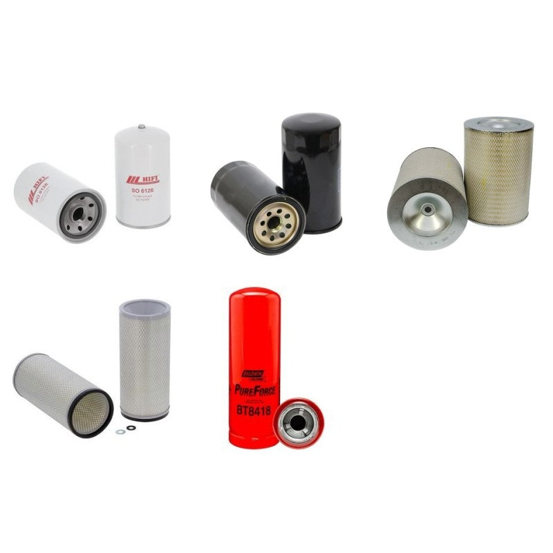 MENZI MUCK MAX70 VK Filter Service Kit w/Mitsubishi 6D16-TLE2B Eng. YR 2008-
