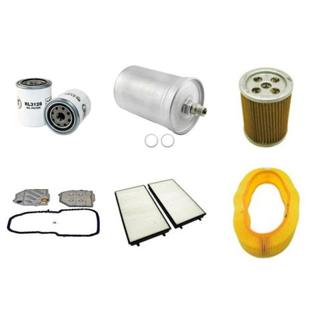 MERCEDES 230E Filter Service Kit YR 10.88-09.92 132 CH / 136 CH W 124