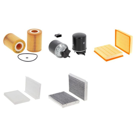 Mercedes 319 CDI SPRINTER III TRACTION INTEGRALE Filter Kit with OM642.899 engine 2019-
