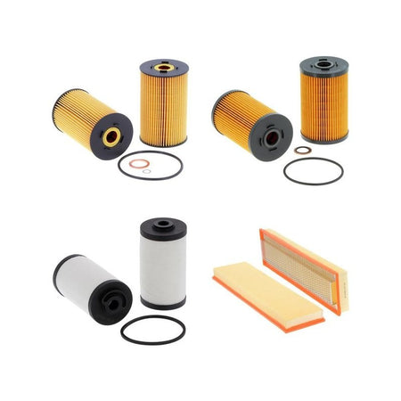 Mercedes 709 D Engine Filter Kit with Om 364.906 engine 1986-