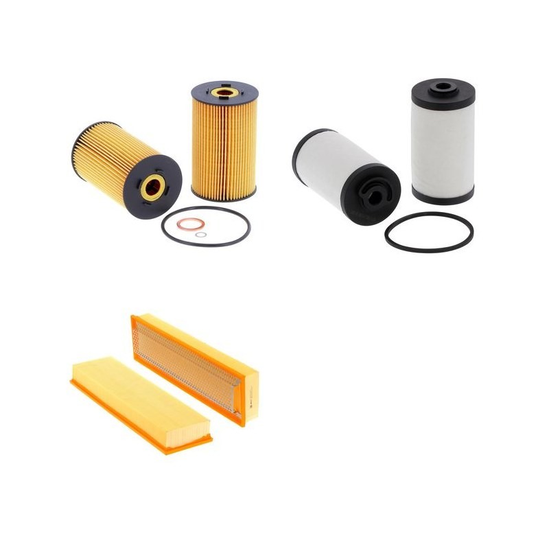 Mercedes 711 D Engine Filter Kit with Om 354/364 La engine 1994-