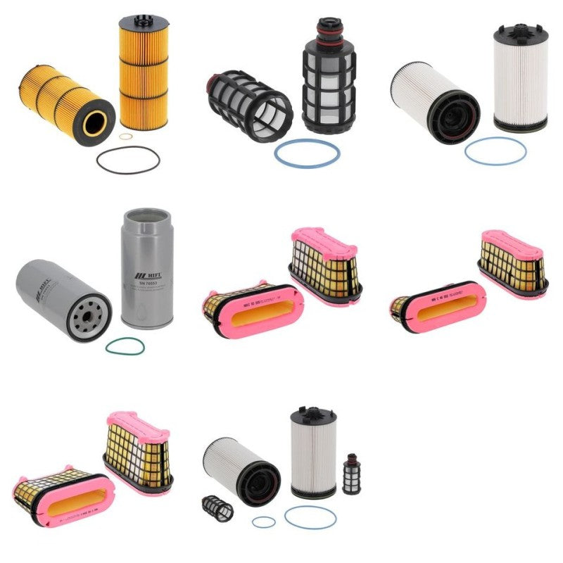 Mercedes ACTROS 2448 MP5 BlueTec Engine Filter Kit with Mercedes Om 471 La engine 2019-2024