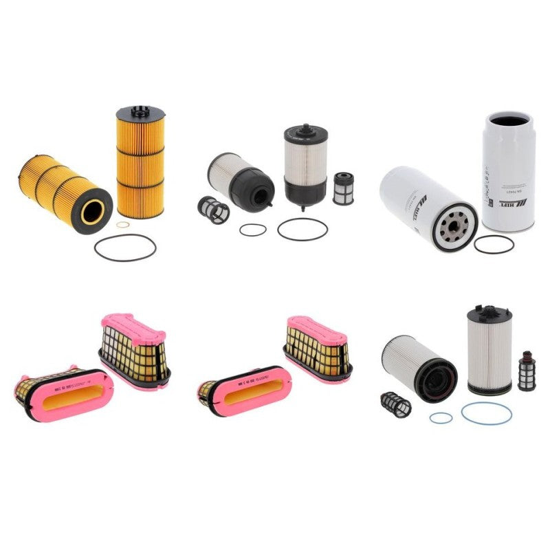 Mercedes Actros II 1853 BlueTec 6 (963) Engine Filter Kit with Mercedes-Benz Om 471 La (922/926) engine 2015-2018