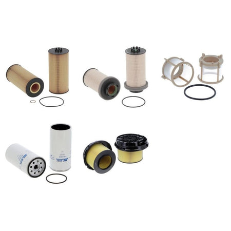 Mercedes AXOR 2643 Engine Filter Kit with Om 457 La engine 2004-