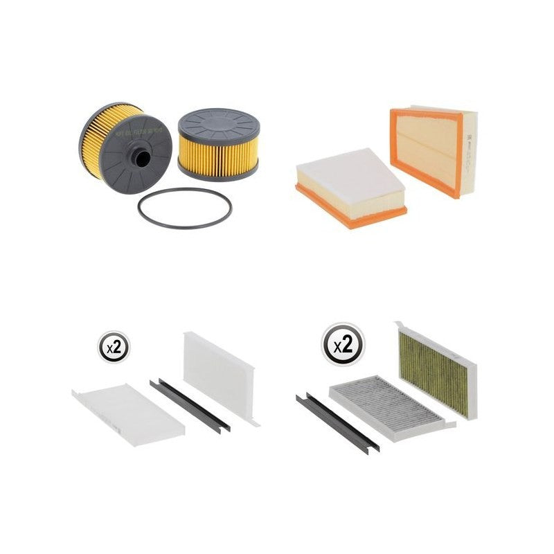 Mercedes CITAN COMBI 112 Filter Kit with M200.711 engine 2013-