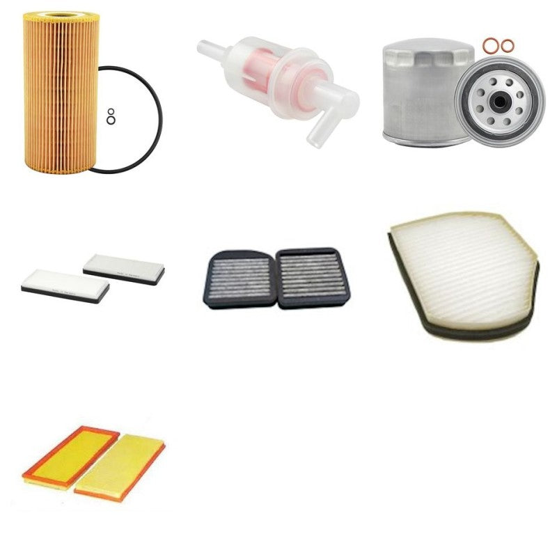 MERCEDES E 250 D Filter Service Kit w/ OM605.912 Eng. YR 06.95-09.98 113 CH W/S 210