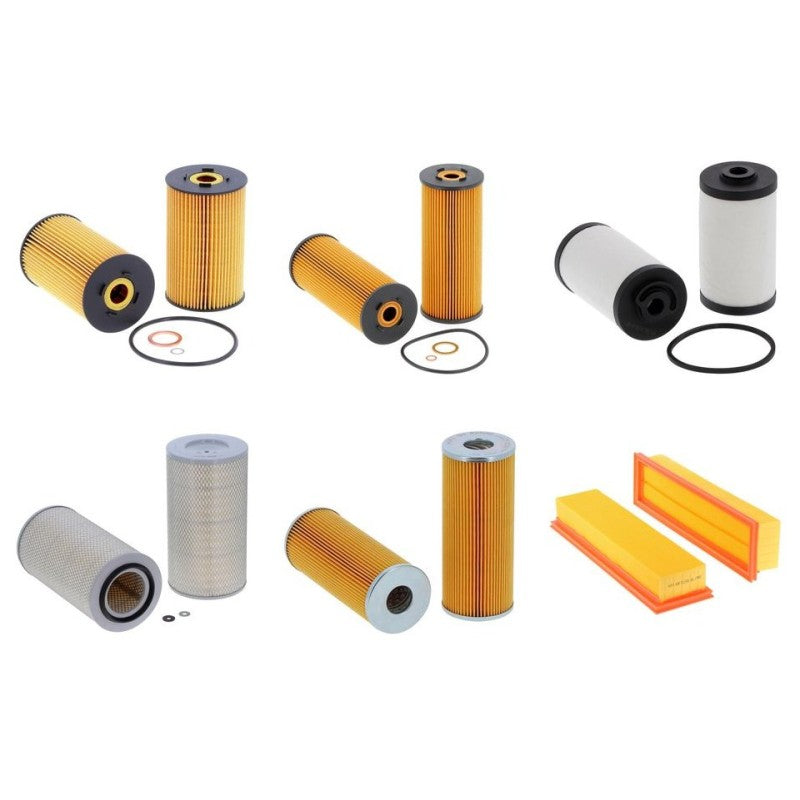 Mercedes MB TRAC 1500 Filter Kit with Mercedes OM353.976 engine 1980-1987