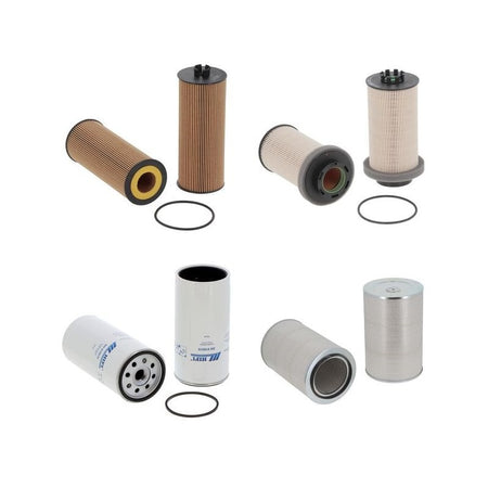 Mercedes O 345 CONNECTO C/H/M/UE Engine Filter Kit with Om 457.952 Hla engine 2003-