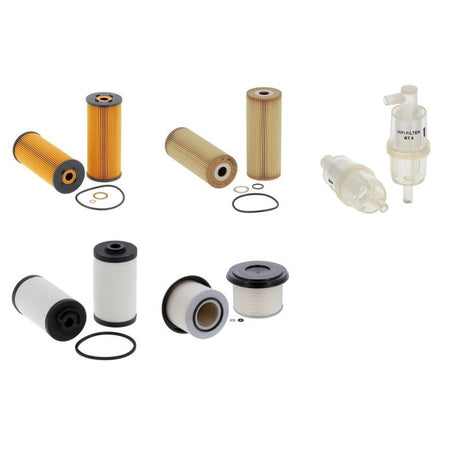 Mercedes-Unimog U 1650 Engine Filter Kit with Om 366.948 A engine 1988-2000