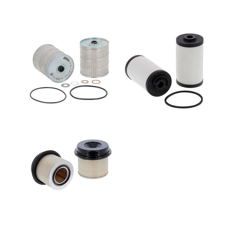 Mercedes-Unimog U 70 Engine Filter Kit with Om 352.902 engine 1966-1969