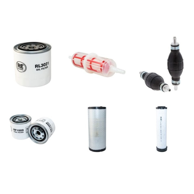 Merlo P25.6LOX Filter Service Kit with Kubota V 3307-DI-T-ET02 Engine Year 2014-