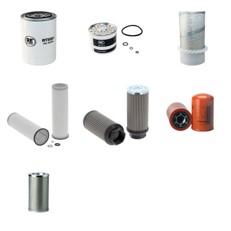 Merlo P32.7EVT Filter Service Kit with Perkins 1004.4 Engine