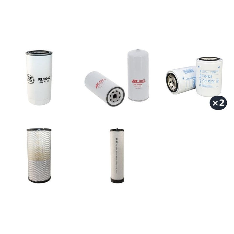 Merlo P34.7TOP Filter Service Kit Air Oil Fuel Filters with Deutz TCD 2012 L04 2V Engine Year 2014-