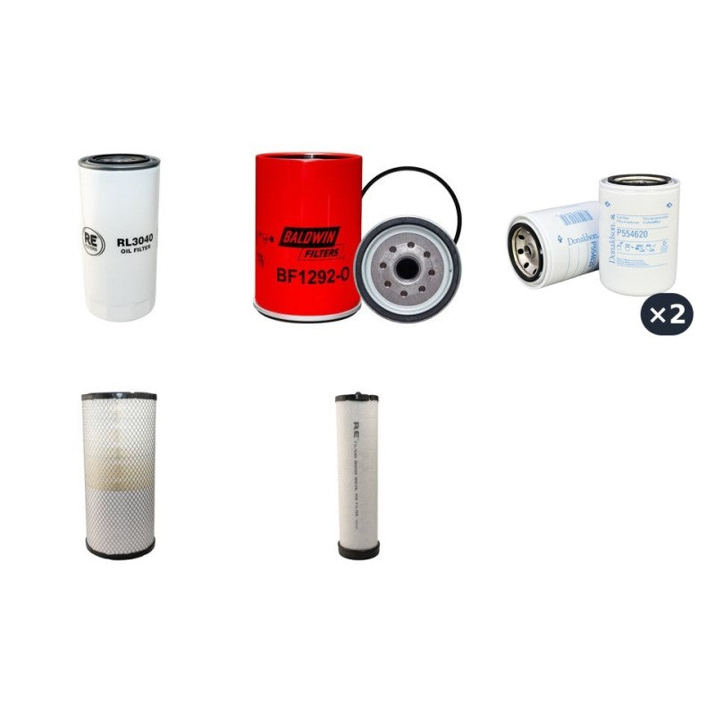 Merlo P34.7TOP Filter Service Kit Air Oil Fuel Filters with Deutz TCD 2013 L04 02V Engine Year 2008-