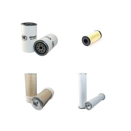 Merlo P38.14PLUS Filter Service Kit Air Oil Fuel Filters with Perkins 1104.4 Engine Year 2006-